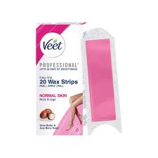 Veet Professional Waxing Strips For Normal Skin