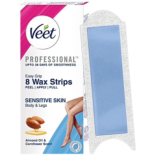 Veet Professional Waxing Strips For Sensitive skin