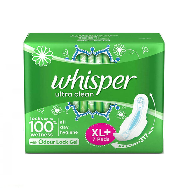 Whisper Ultra Choice Sanitary Pads Extra Pads  6PCS