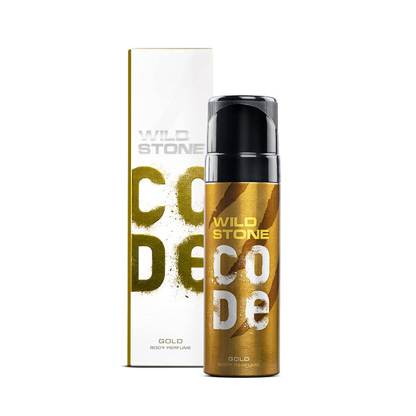 Wild Stone CODE Gold Body Perfume For Men 120Ml