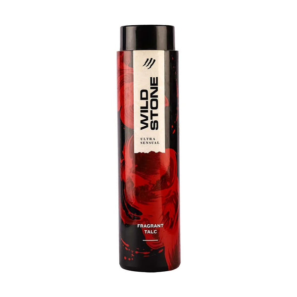 Wild Stone Ultra Sensual Talc 100gm  RED